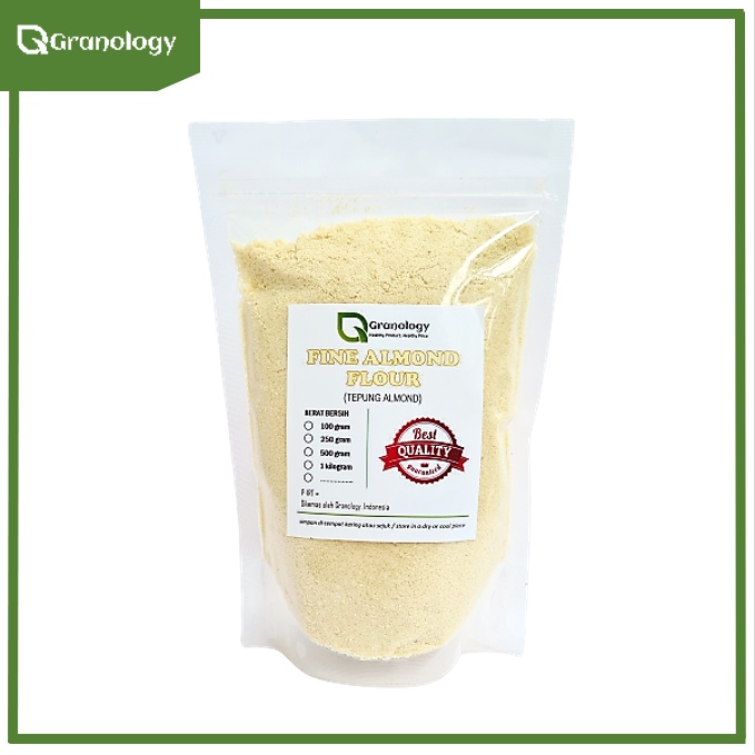 Almond Flour / Tepung Almond / Almond Bubuk (500 gram) by Granology