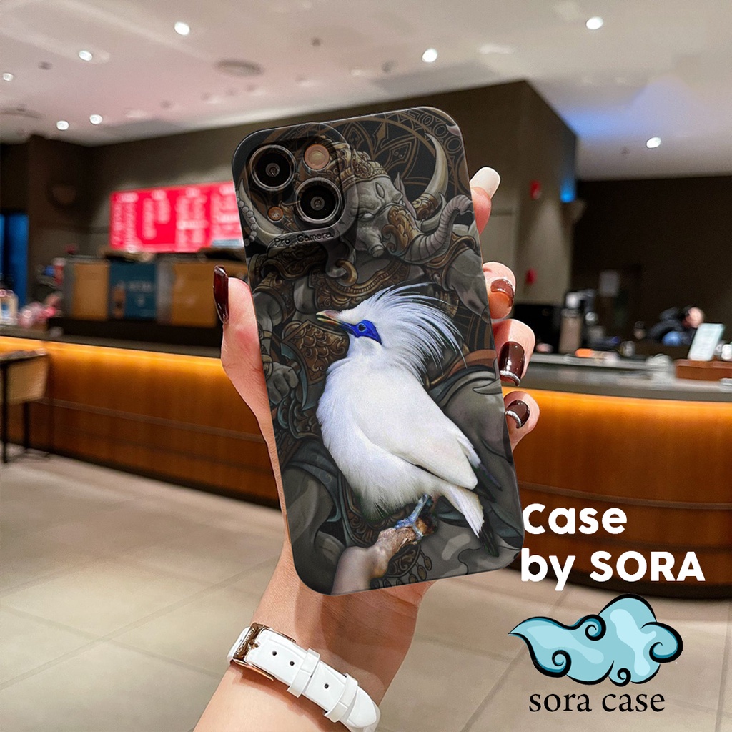 Case Silikon tema Jalak Bali - Custom Premium untuk iPhone/Oppo/Vivo/Redmi/Samsung/Infinix/Asus dll.