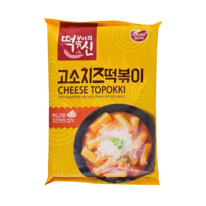 

Dongwon Cheese Topokki / Kue Beras Keju Saus Pedas 240 Gr