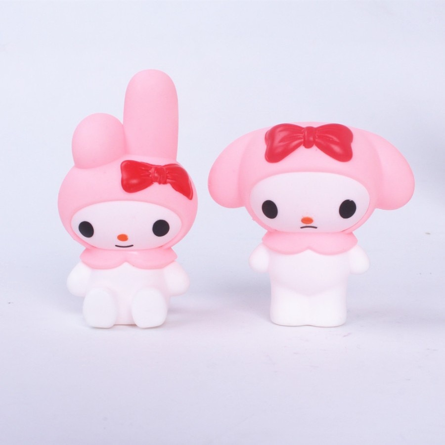 Topper Kue My Melody / Cake Topper My Melody / Figure My Melody Isi 2 / Hiasan Kuei Ulang Thn