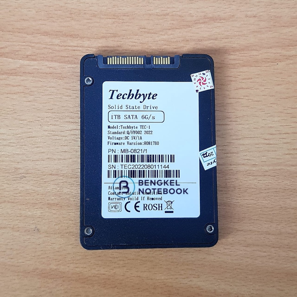 SSD Techbyte 1TB SATA 2.5 SATA3