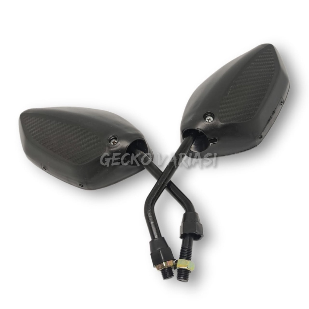 Kaca Spion Model Motor Honda Beat Street Deluxe Tahun 2020 Tangkai Black Drat Honda Universal