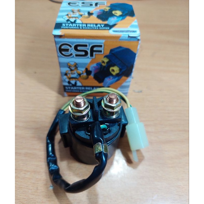 Relay Bendik Stater Viar Switch Magnetic Stater - Spareparts Motor Roda Tiga - VIAR KAISAR HTM