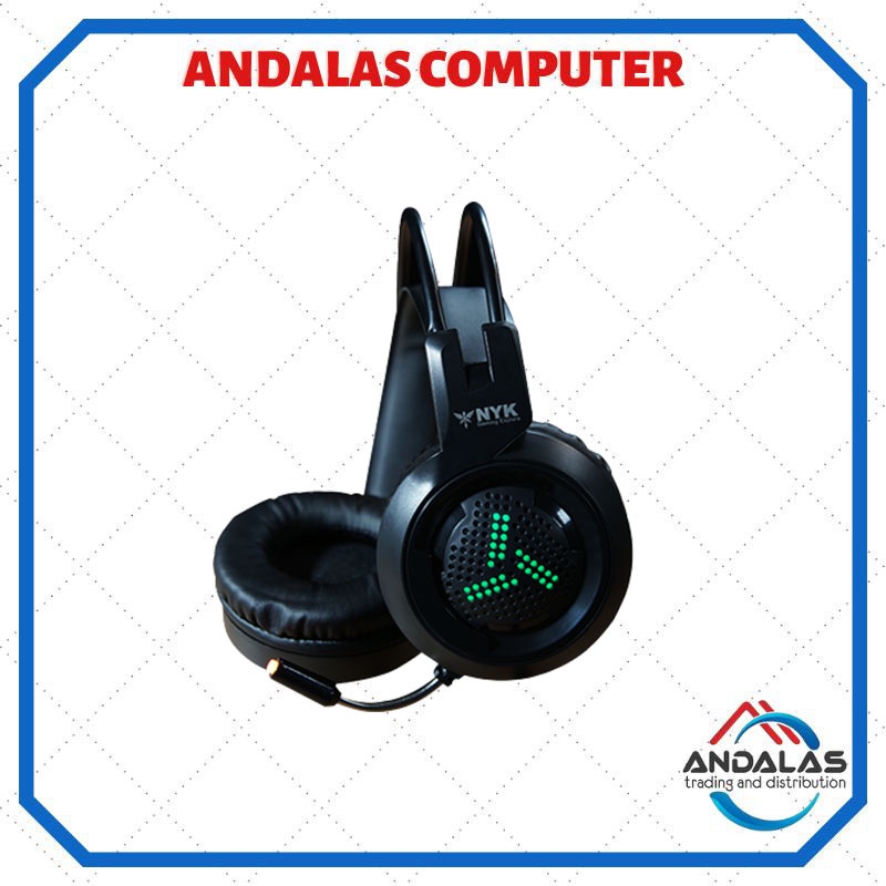 HEADSET HEADPHONE AIRPHONE Gaming Game NYK HS-N07 Phantom 7 ColorRGB