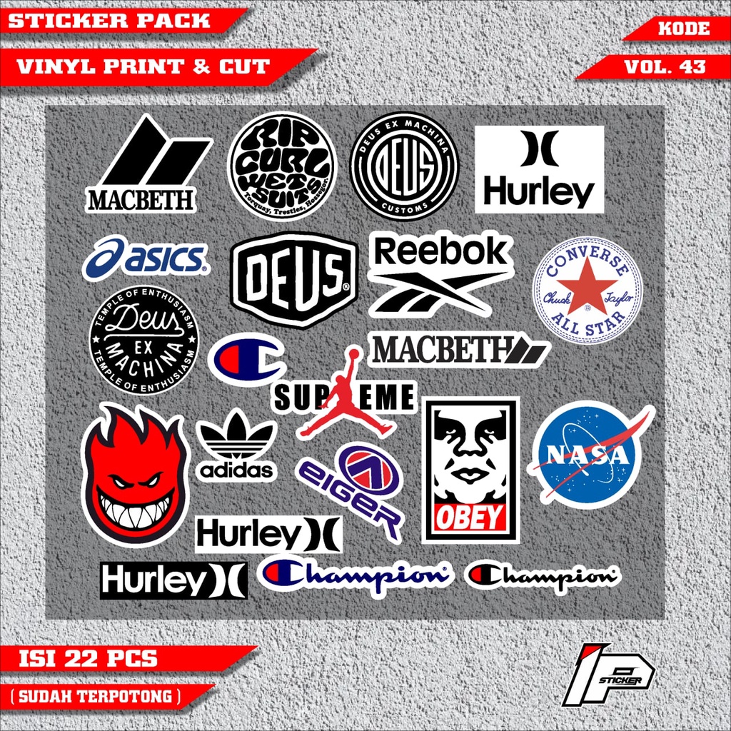 (COD) STICKER PACK DISTRO CUTTING sticker motor variasi Racing terbaru STICKER PACK DISTRO CUTTING d