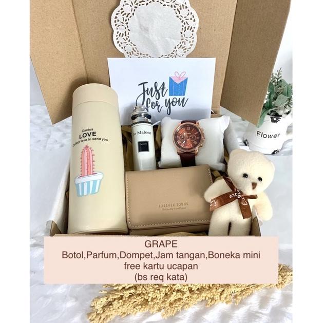 

Nzs86 Kado Hampers Gift Box Hadiah Parfum Jam Tangan Dompet Botol Tumbler Ulang Tahun Birthday Wisuda Graduation Anniversary Pernikahan Wedding Jadilah Yang Pertama