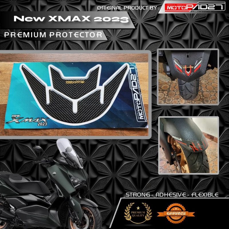 Motopad27 Stiker Xmax 2023 Stiker Timbul Cover Spakbor Yamaha New Xmax 2023