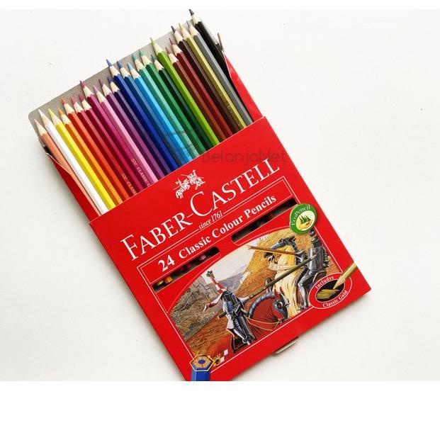 

ナ Pensil Warna Faber Castell 24 Classic Colour Pencils Baru!