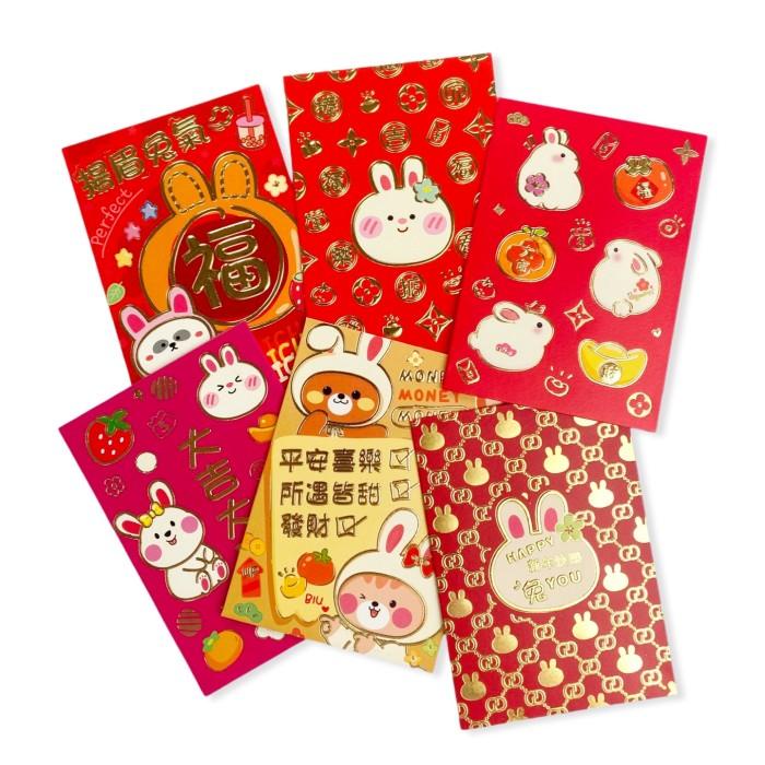 

Scoop Angpau Hongbao Imlek CNY Kelinci (6pcs mix) 65021401