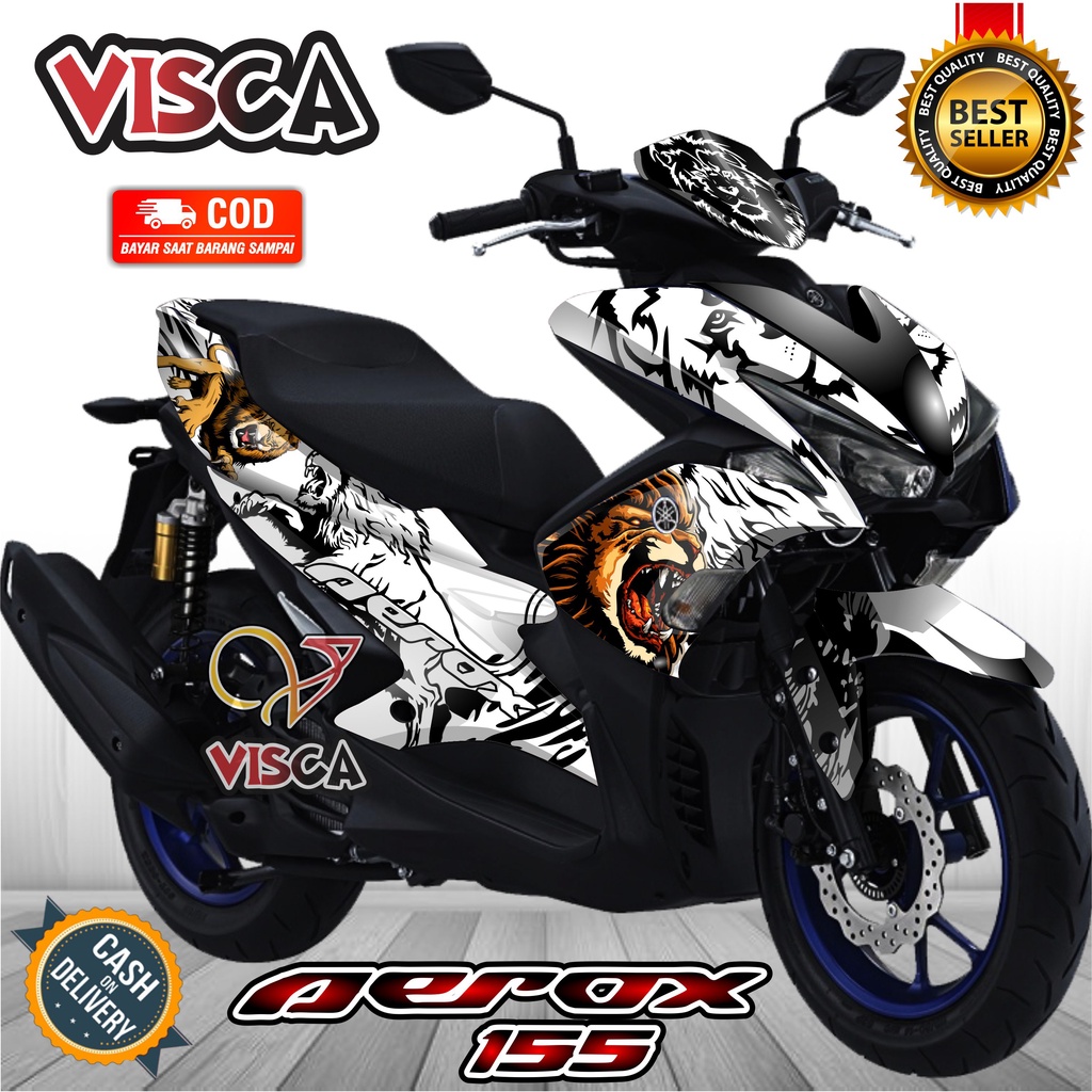 Decal Aerox 155 Old Full Body Stiker Aerox 155 Old Keren Striping Aerox 155 Old Variasi Decal Hologr