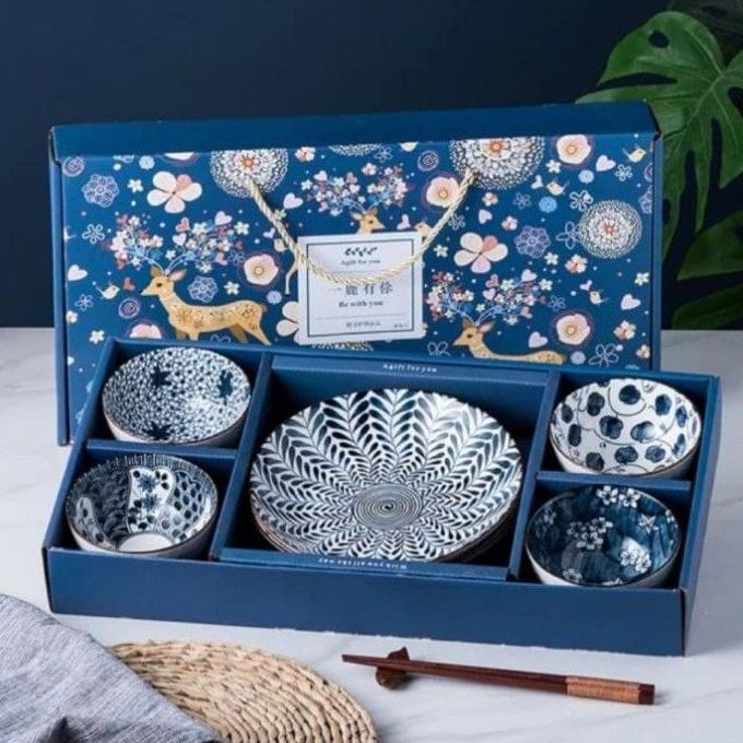 

JAPANESE SET TABLEWARE / PIRING SET JEPANG / JAPANESE HAMPERS BOWL