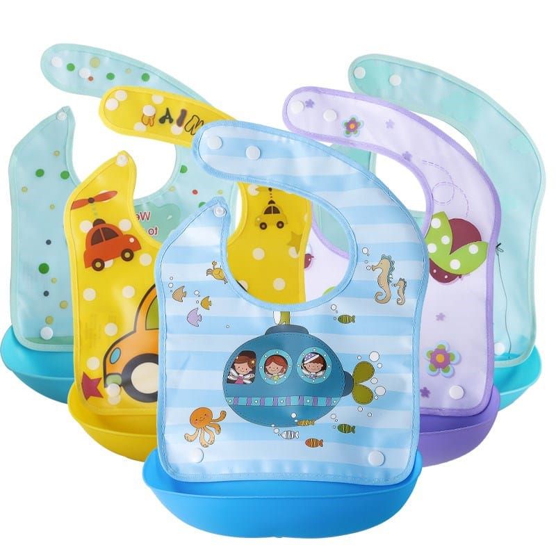 {BPA FREE BISA INSTANT} BANYAK MOTIF CELEMEK BAYI / ANAK ADA TAMPUNGAN ANTI AMBYAR / CELEMEK MPASI BAYI