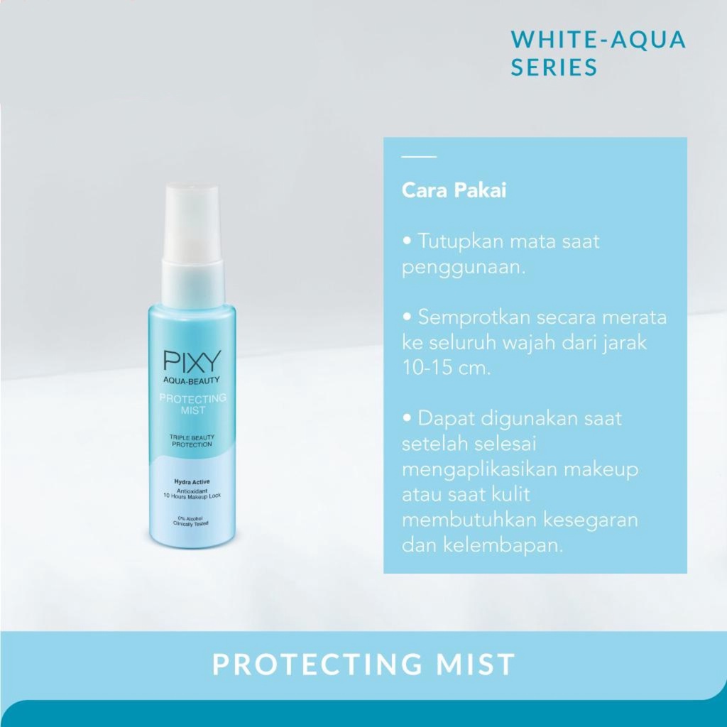 Pixy Aqua Protecting / Brightening Mist