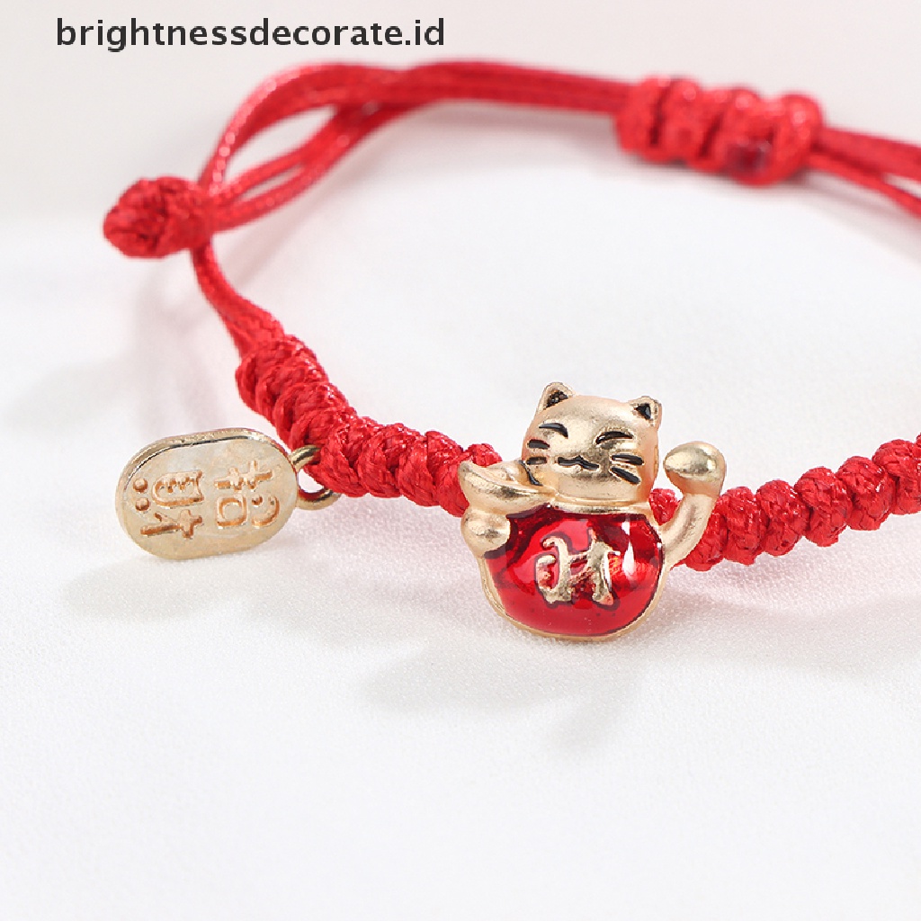 [Birth] Gelang Tali Tenun Tangan Warna Untuk Persahabatan Pria Wanita Anak Bracelet [ID]