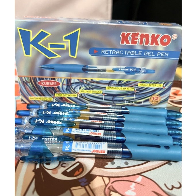

PEN KENKO RETRACTABLE PEN / PEN BIRU CETEK