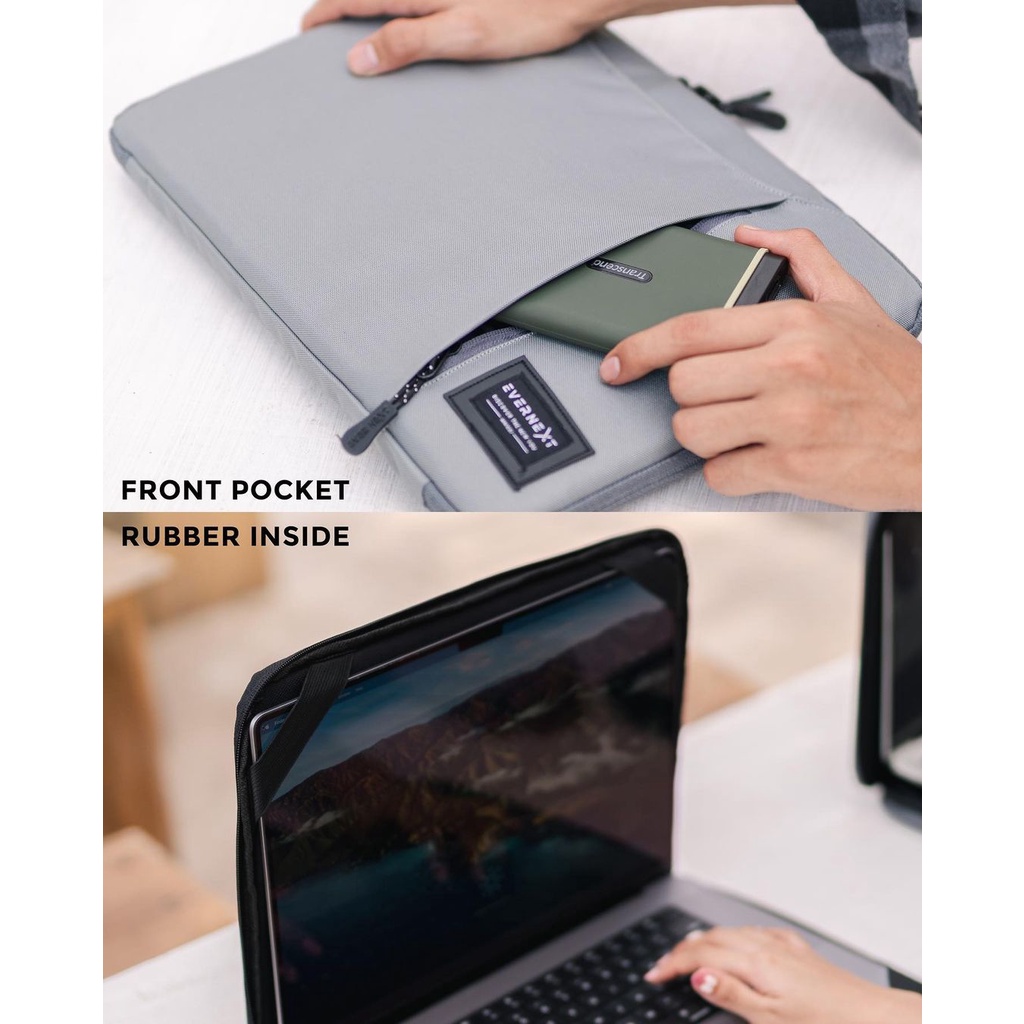 Tas Laptop Jinjing Cover Sleeve Case Macbook Waterproof Anti Air Laptop Acer Asus ROG Lenovo Dell Premium Harier