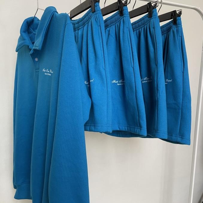 First Time Round - Classic Sweatshorts - Olympic