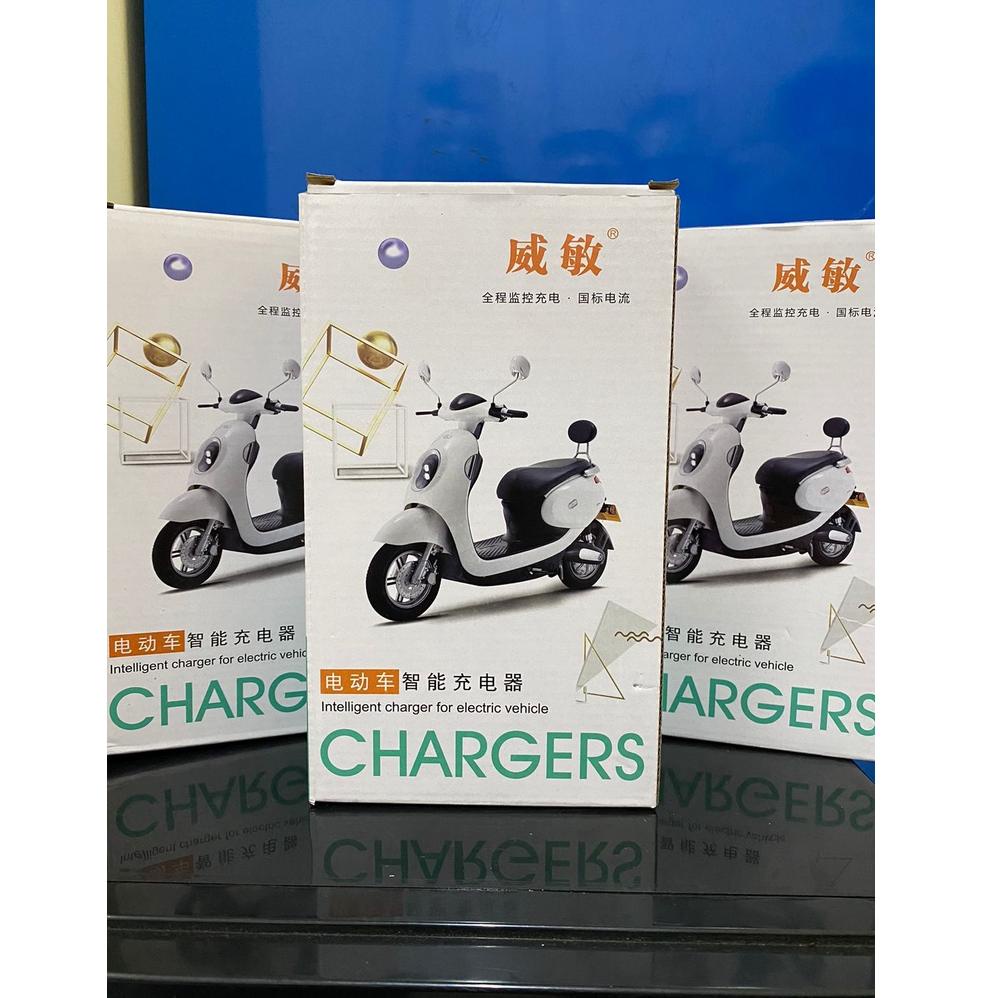 [PRODUK P0GRY] Charger Sepeda Listrik VOLTA 48V12AH 48v 12ah PIM
