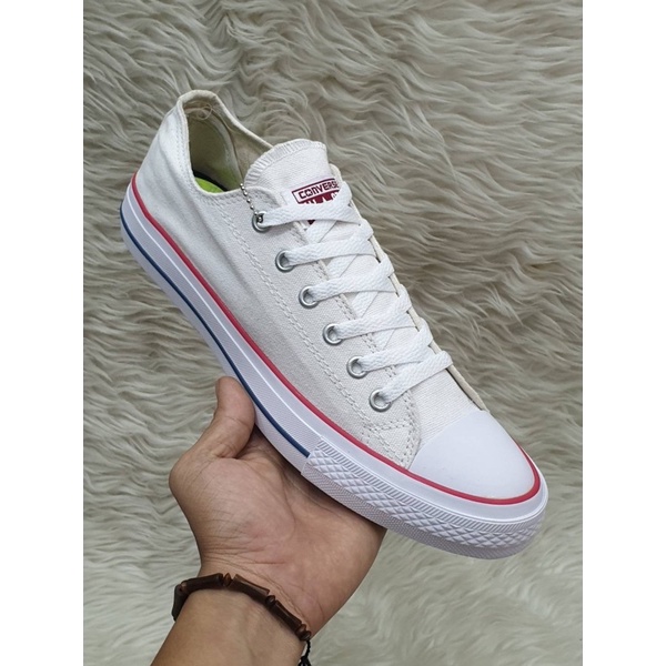 Sepatu Convers All Star Classic White Rembow Made In Vietnam BNIB Pria Wanita