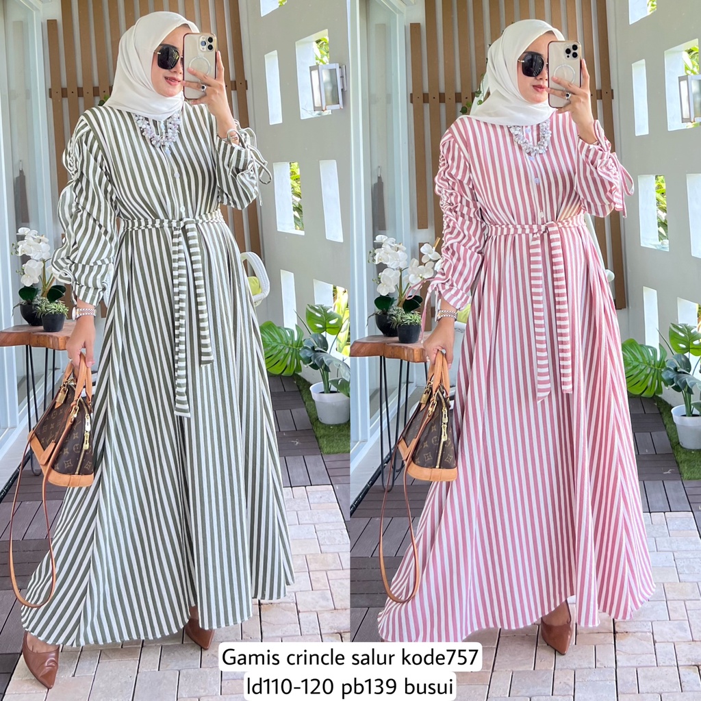 GAMIS SALUR CRINCLE BY ALVARO COLLECTION