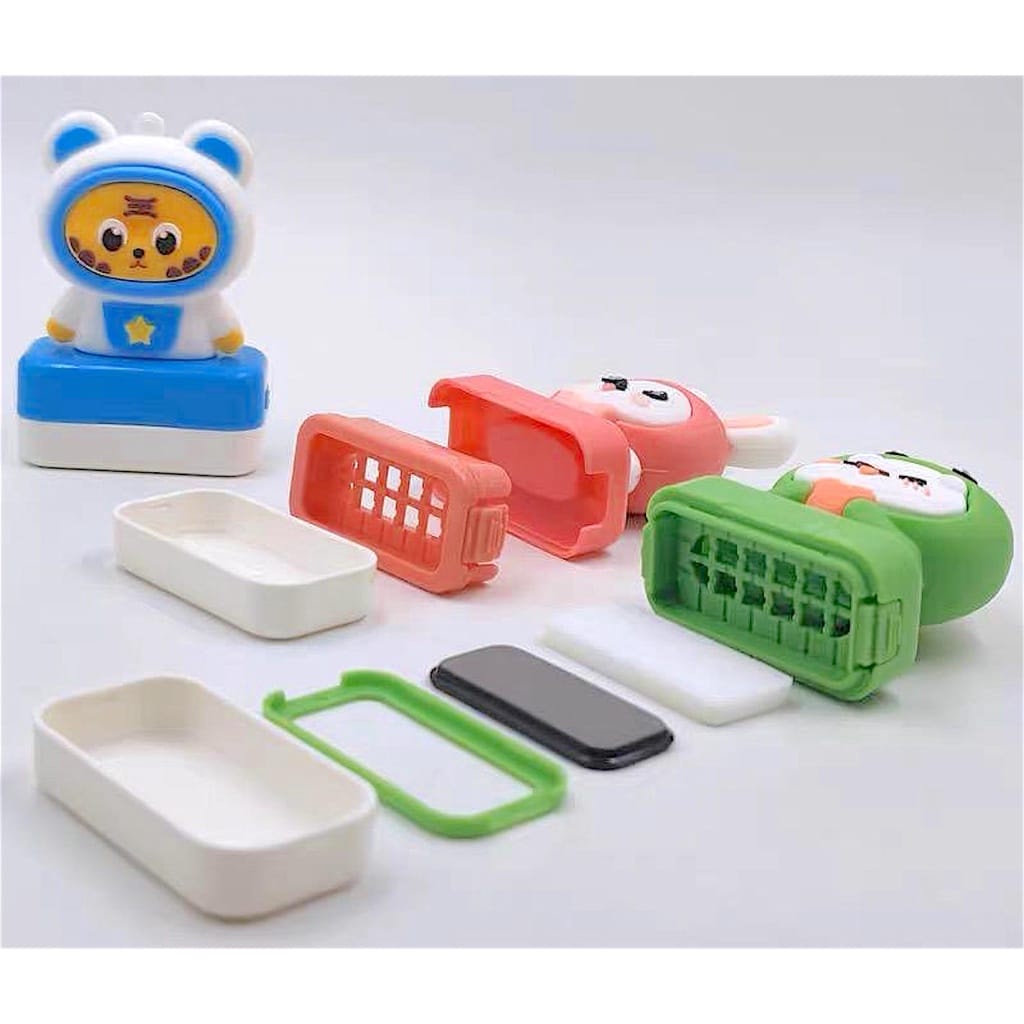 

Stamp Custom Stamp Gantungan Tali / Stempel Nama Karakter Animal Panda, Rabbit, Frog, Tiger