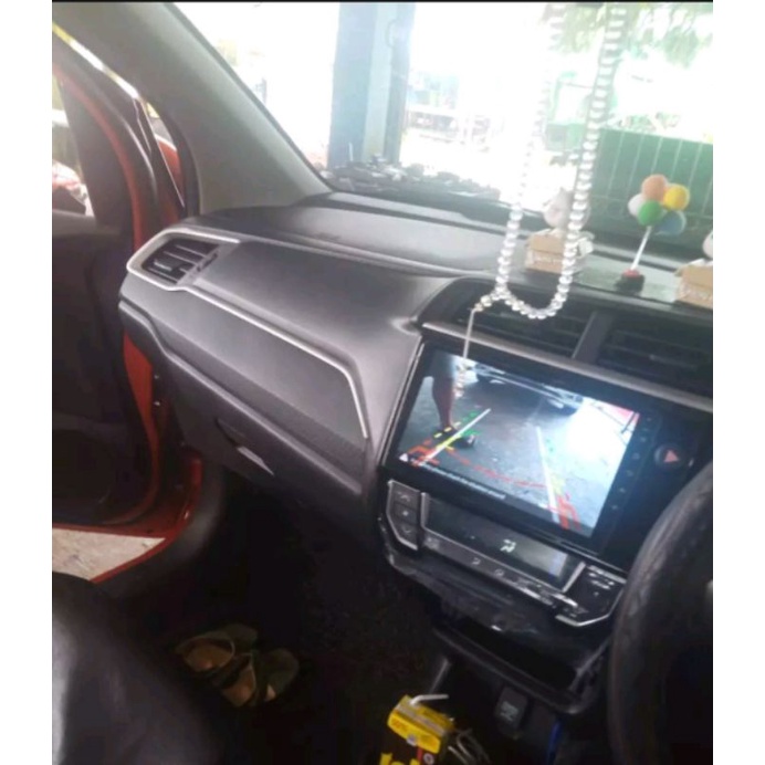 head unit android 9 inch premium dan frame Brio/Mobilio rs