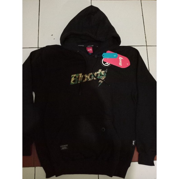 ORIGINAL BLOODS HOODIE- Casuality 01 Black