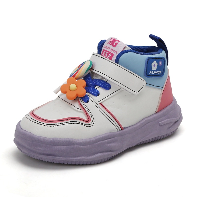 SEPATU ANAK PEREMPUAN MODEL CANDY CUTE TERBARU BEUTIFUL FLOWER IMPORT