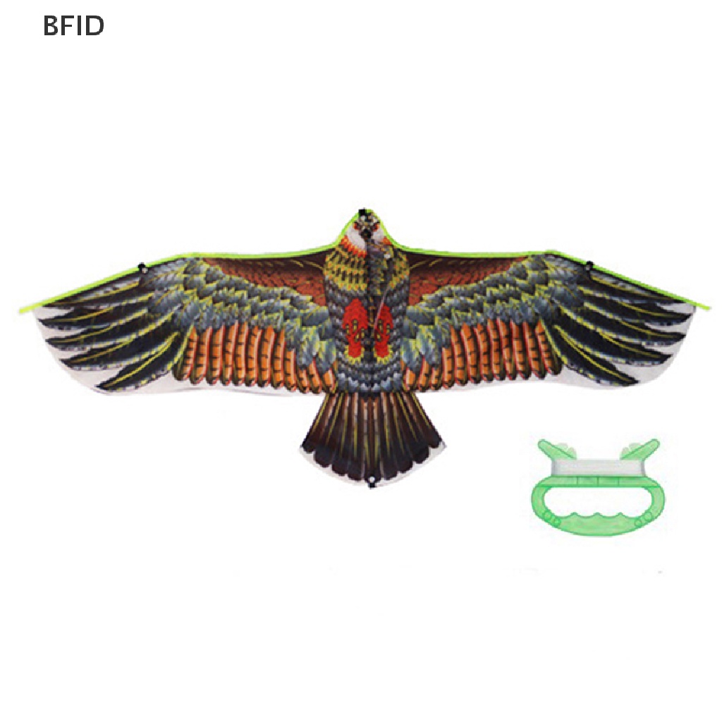 [BFID] Layangan Eagle 1.1m Dengan Garis Layangan 30meter Anak Flying Bird Layangan Mainan Outdoor [ID]