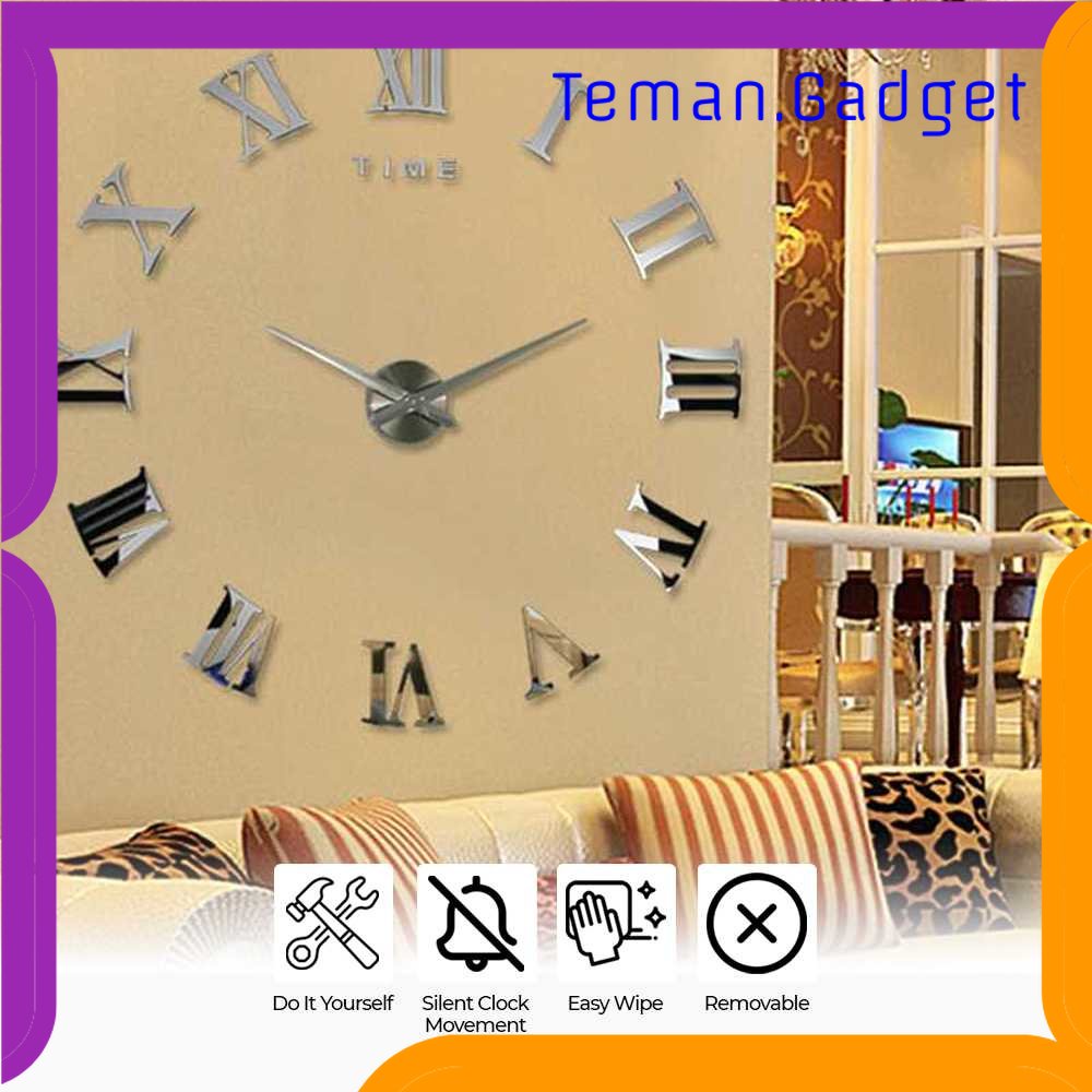 TG-PJM Taffware Jam Dinding Besar DIY Giant Wall Clock 90-100cm - DIY-106