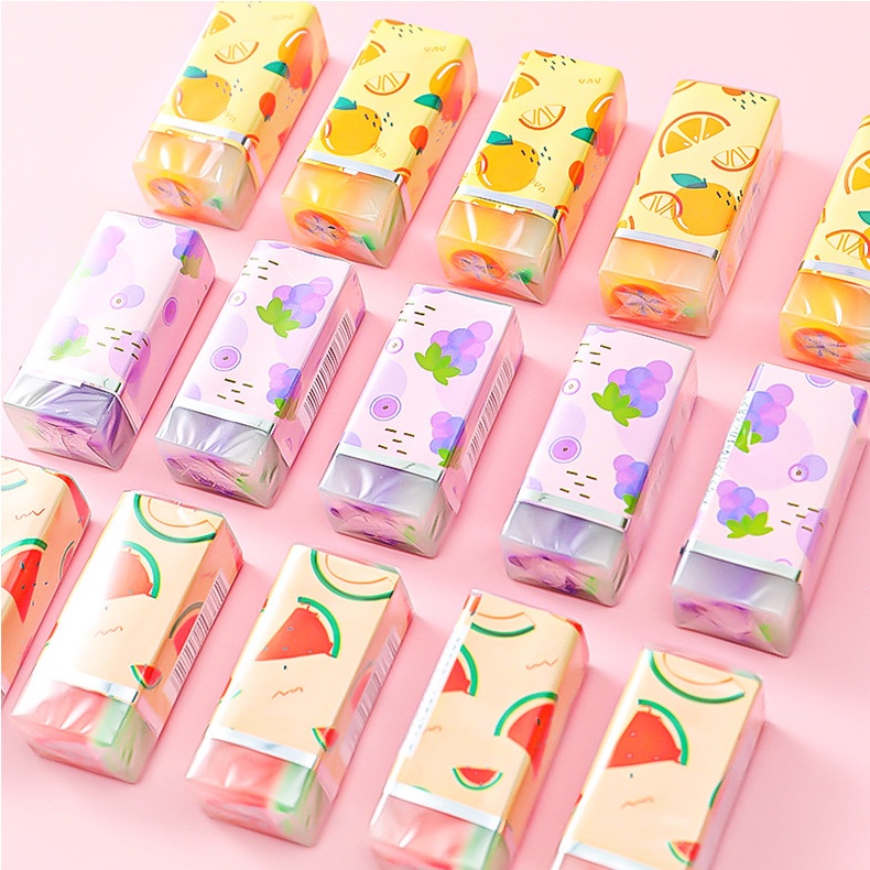 ⭐𝐈𝐇𝐒 𝟕𝟖𝟔 𝐋𝐚𝐦𝐩𝐮𝐧𝐠⭐️Penghapus Pensil Motif Buah Fruits Eraser