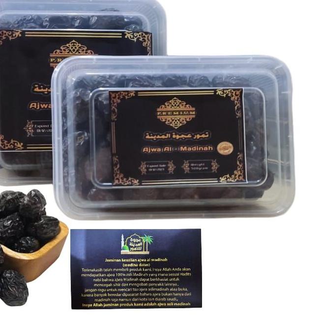 

Promo | KP8 | Kurma Ajwa/ Nabi Madinah Kemasan 500gram