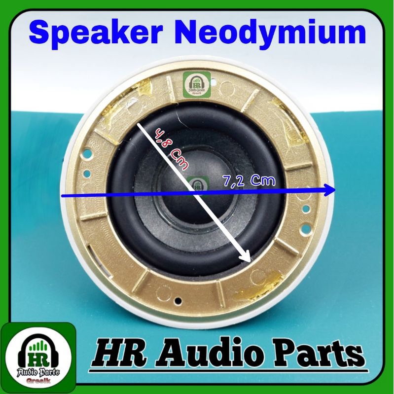 Speaker 2 &quot; 5W 3R Magnet Neodymium Full-range Woofer Subwoofer 2inch