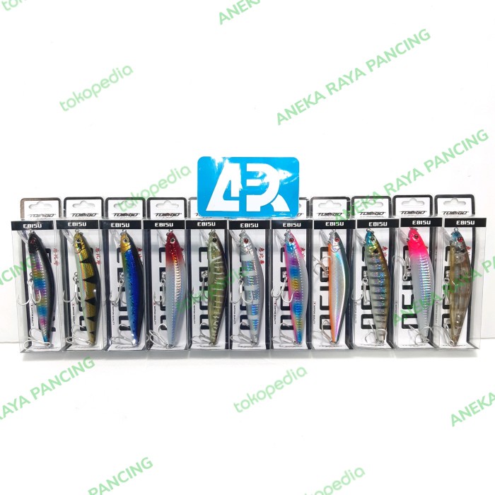 DISKON TOMIGO EBISU MINNOW 125MM 40GR SINKING MURAH