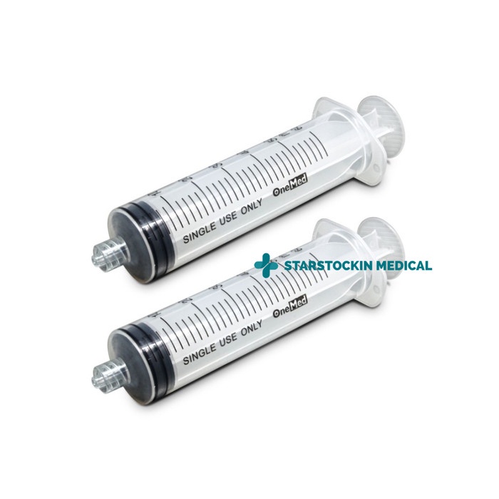 Jual Spuit 50 cc Onemed Spoit Syringe Luer Lock Pcs | Shopee Indonesia