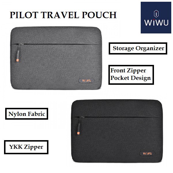 AKN88 - WIWU PILOT Travel Pouch - Travel Gagdet Accesories Organizer