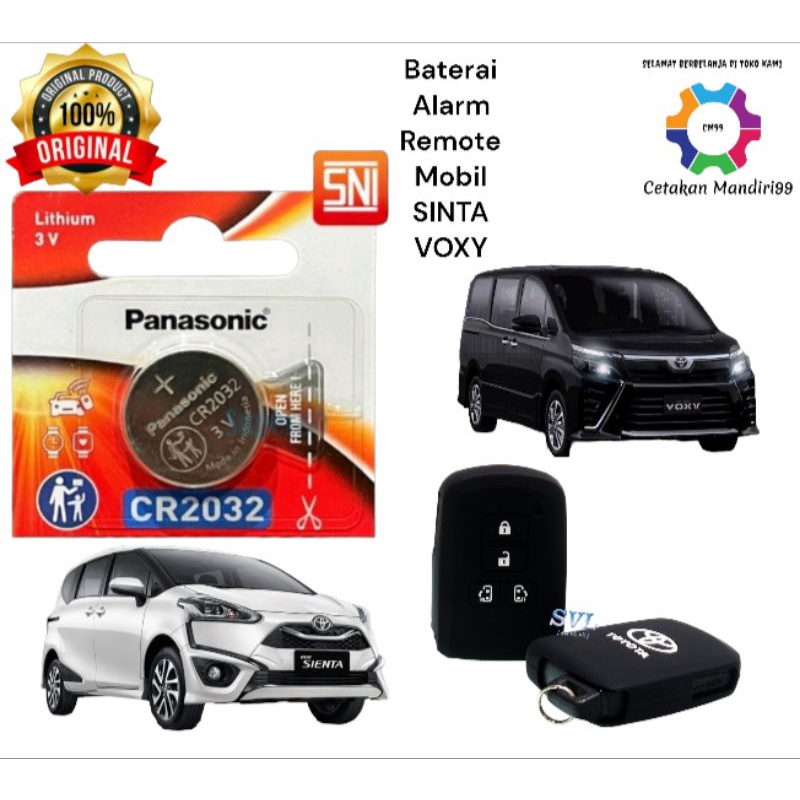 Baterai Remote Sienta Voxy Baterai Remote Mobil SIENTA VOXY Baterai CR2032