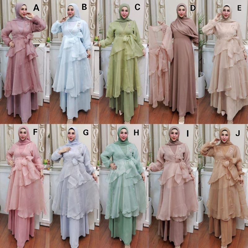 Aruma set dress by Bilqis