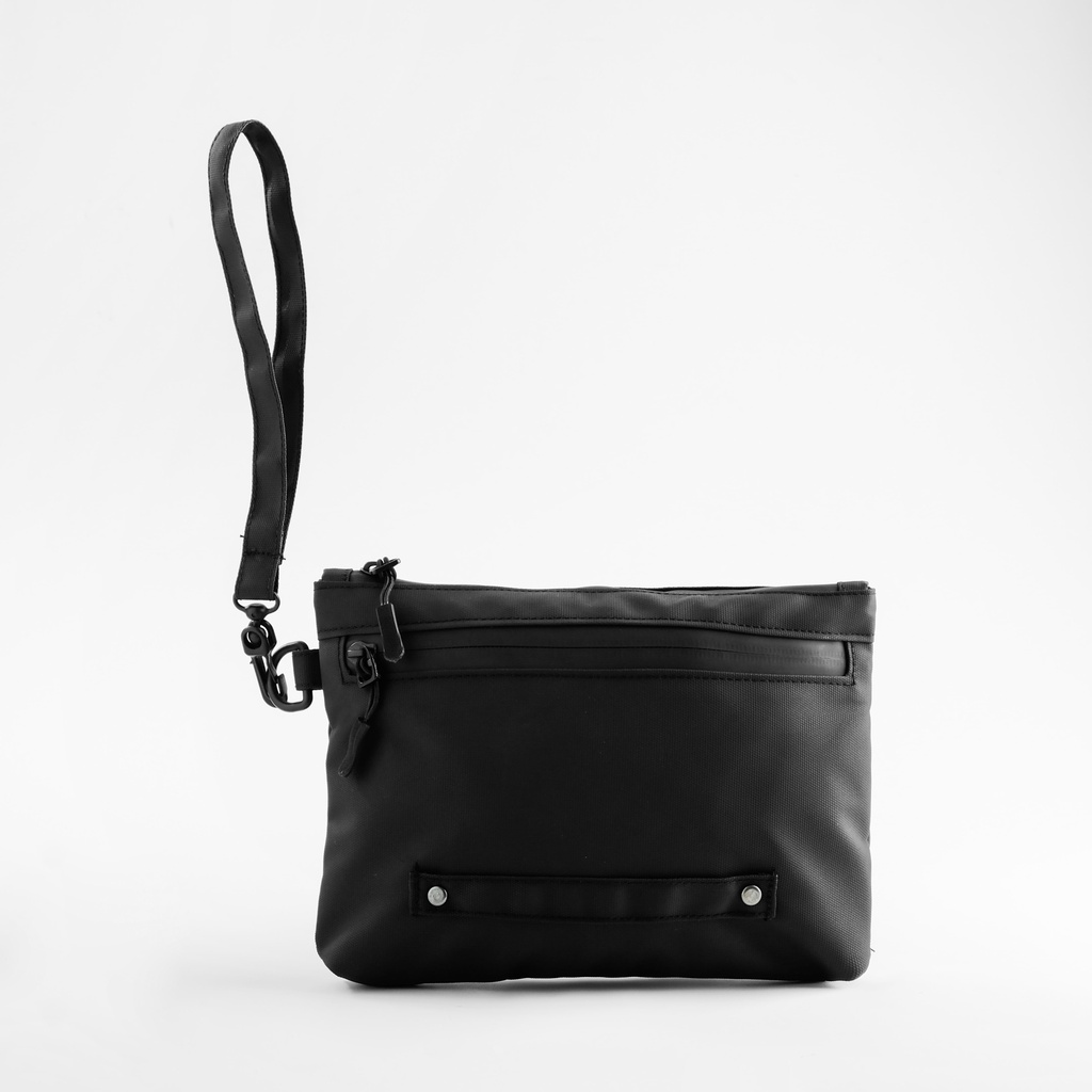 JAVIER BLACK |ManNeedMe x ARF| Tas Clutch Pria Pouch Bag Tas Tangan Hand Bag ORIGINAL