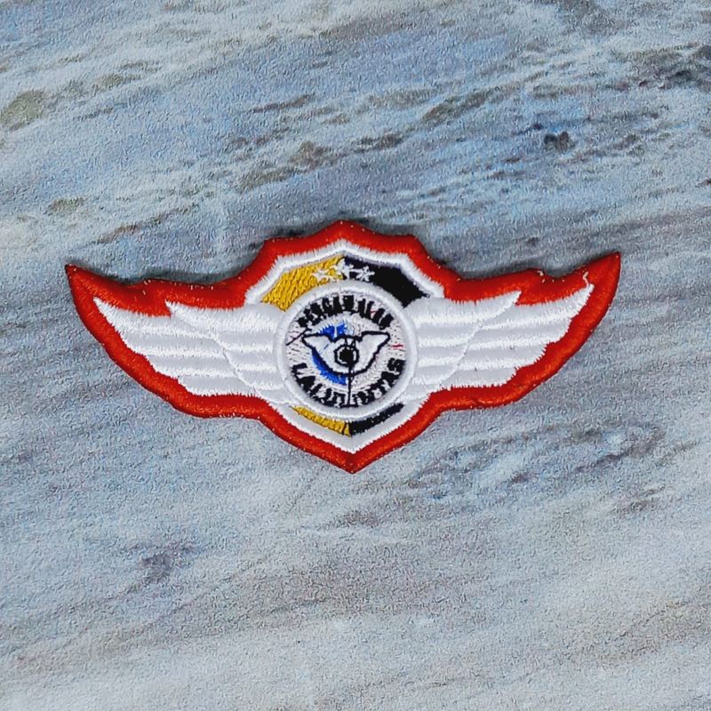 Atribut Pdl Polri / Pin keamanan lalu lintas Polri bordir timbul