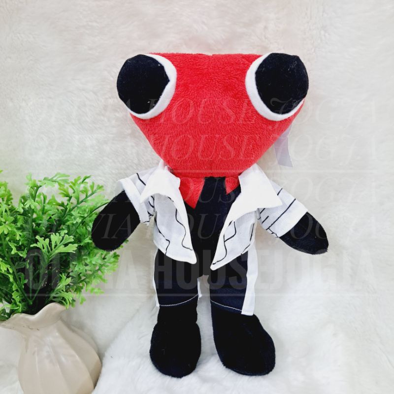 Boneka Red Rainbow Friends Boneka Rainbow Friends Merah