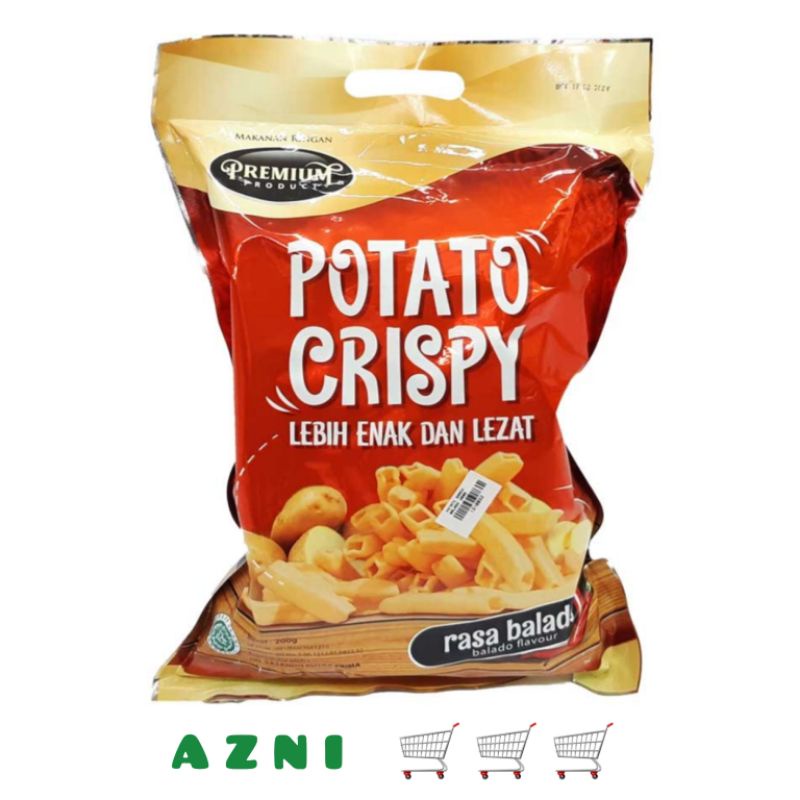 

POTATO SNACK Crispy Balado 200 g