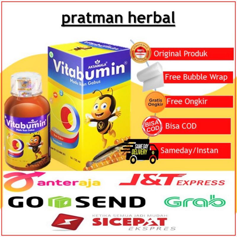 Vitabumin Madu Penambah Nafsu Makan Anak dan Dewasa