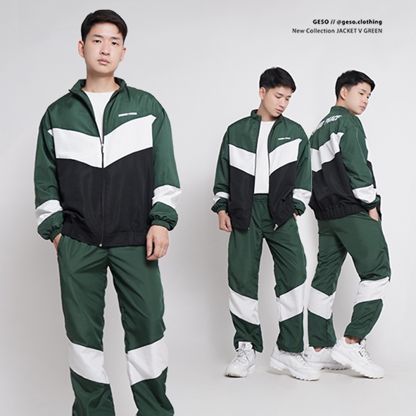 Geso x seeingpeace Vgreen Jacket