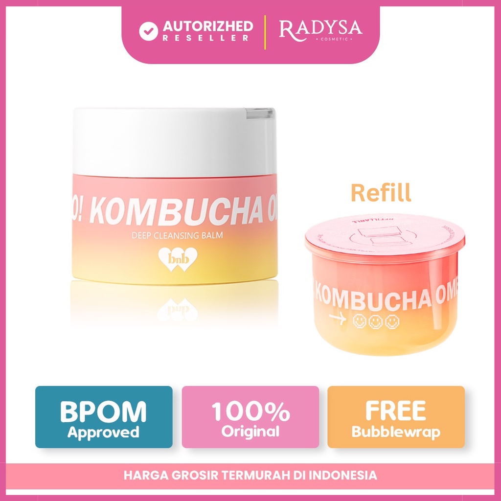 RADYSA - BNB Barenbliss KO! Kombucha Omega Deep Cleansing Balm - Oil Cleanser Pembersih Make Up Waterproof