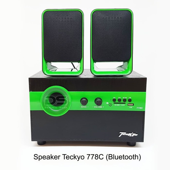 TECKYO 778C Multimedia Speaker Bluetooth (GMC Product) ORIGINAL.
