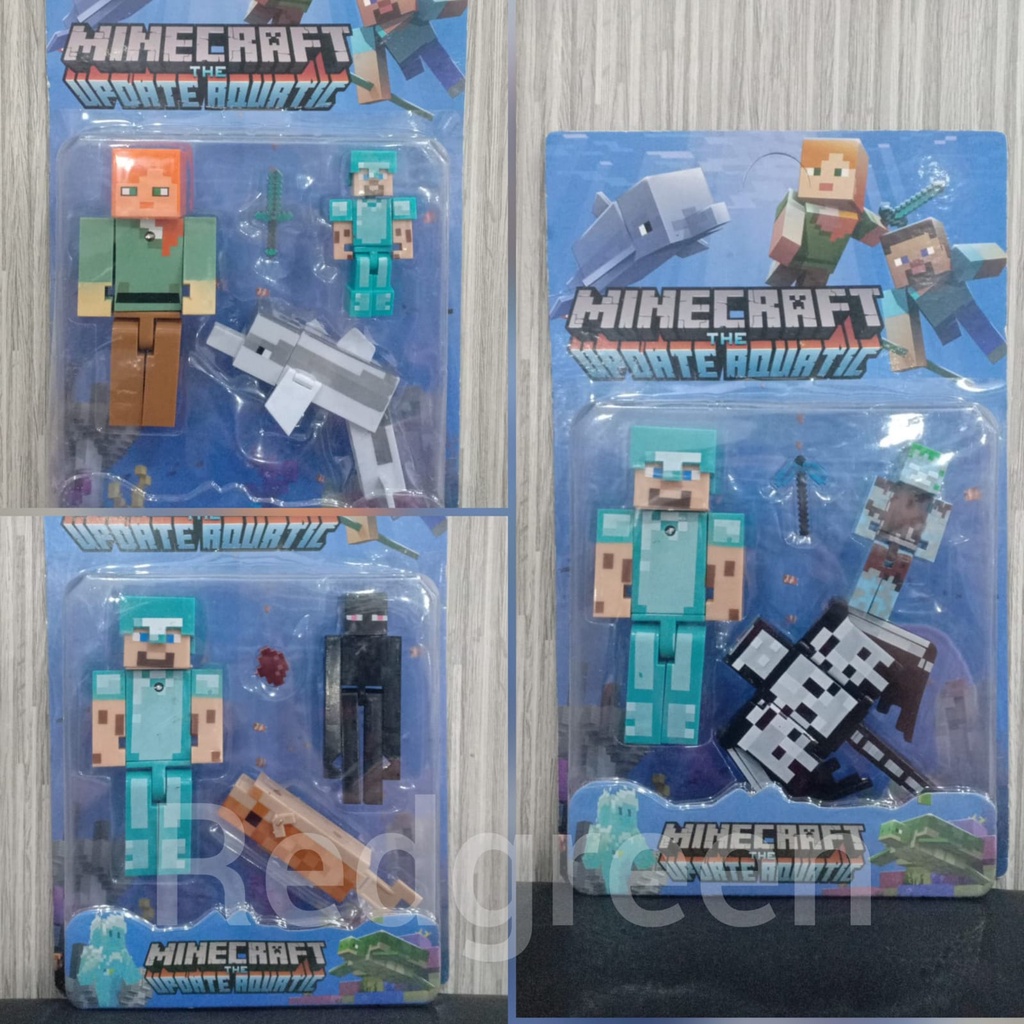 MINE CRAFT ACTION FIGURE SET