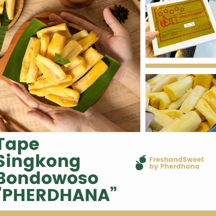

>V44859) Tape Singkong Pherdhana Bondowoso - manis, tanpa serat / Perdana