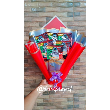 

Bucket Snackkopi Dc003 /Buket/Bouquet/Hampers/Souvenir/Kado/hadiah