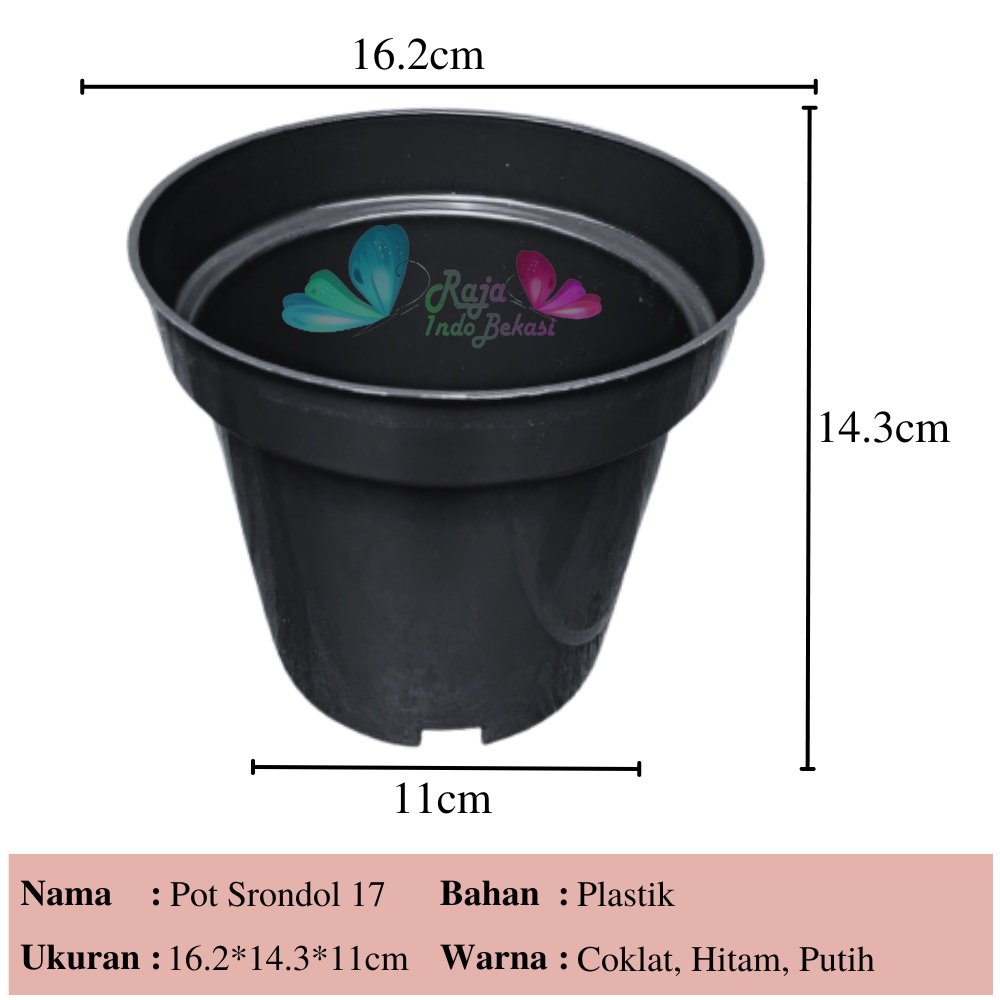 Pot Tinggi Srondol 17 Putih Hitam Merah BataTerracota Terracotta Merah Coklat Mirip Pot Usa Eiffel Effiel 20 25 Pot Tinggi Tirus 10 15 18 20 30 35 40 50 Cm Plastik Besar Hitam Putih Murah